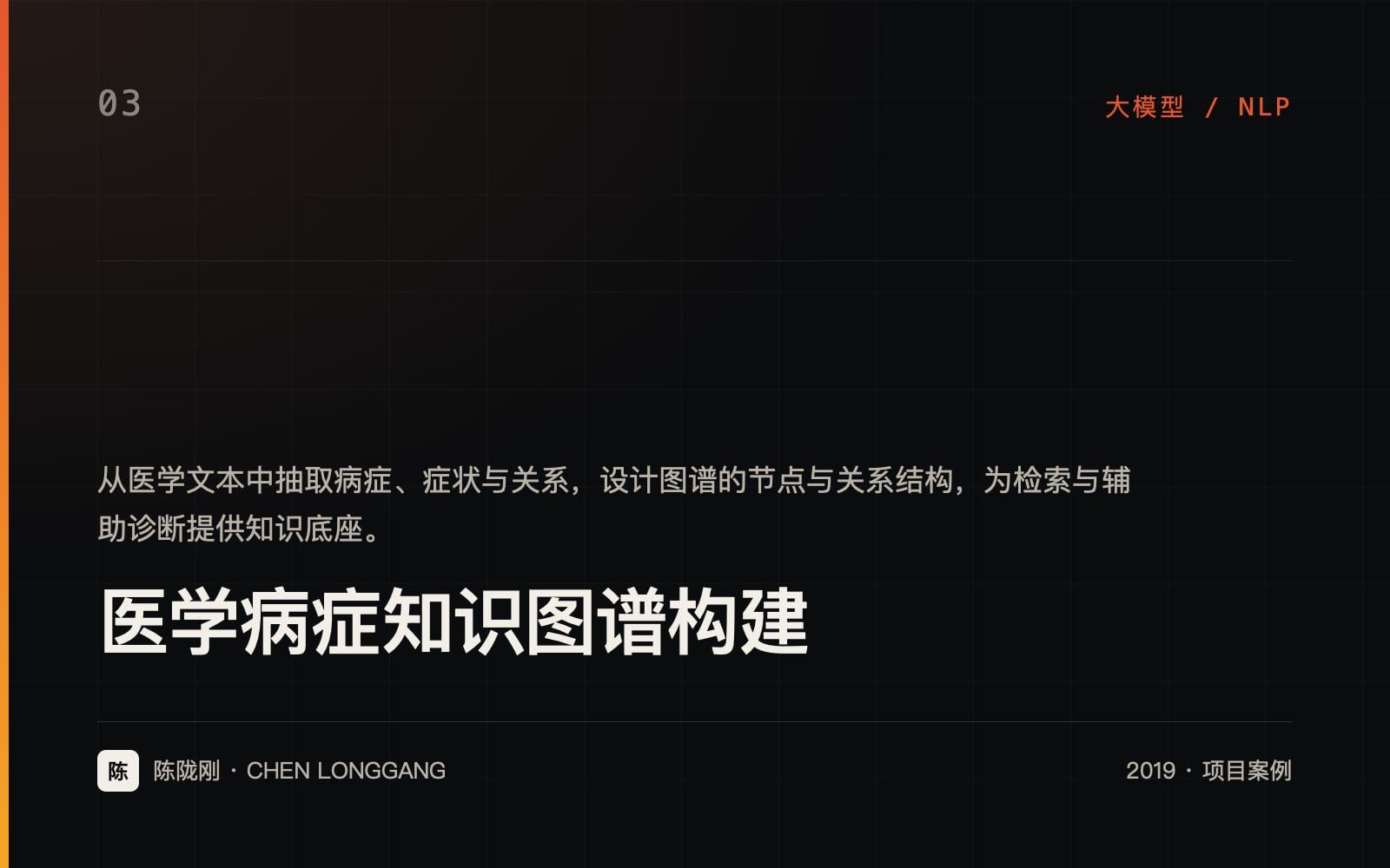 医学病症知识图谱构建 项目封面